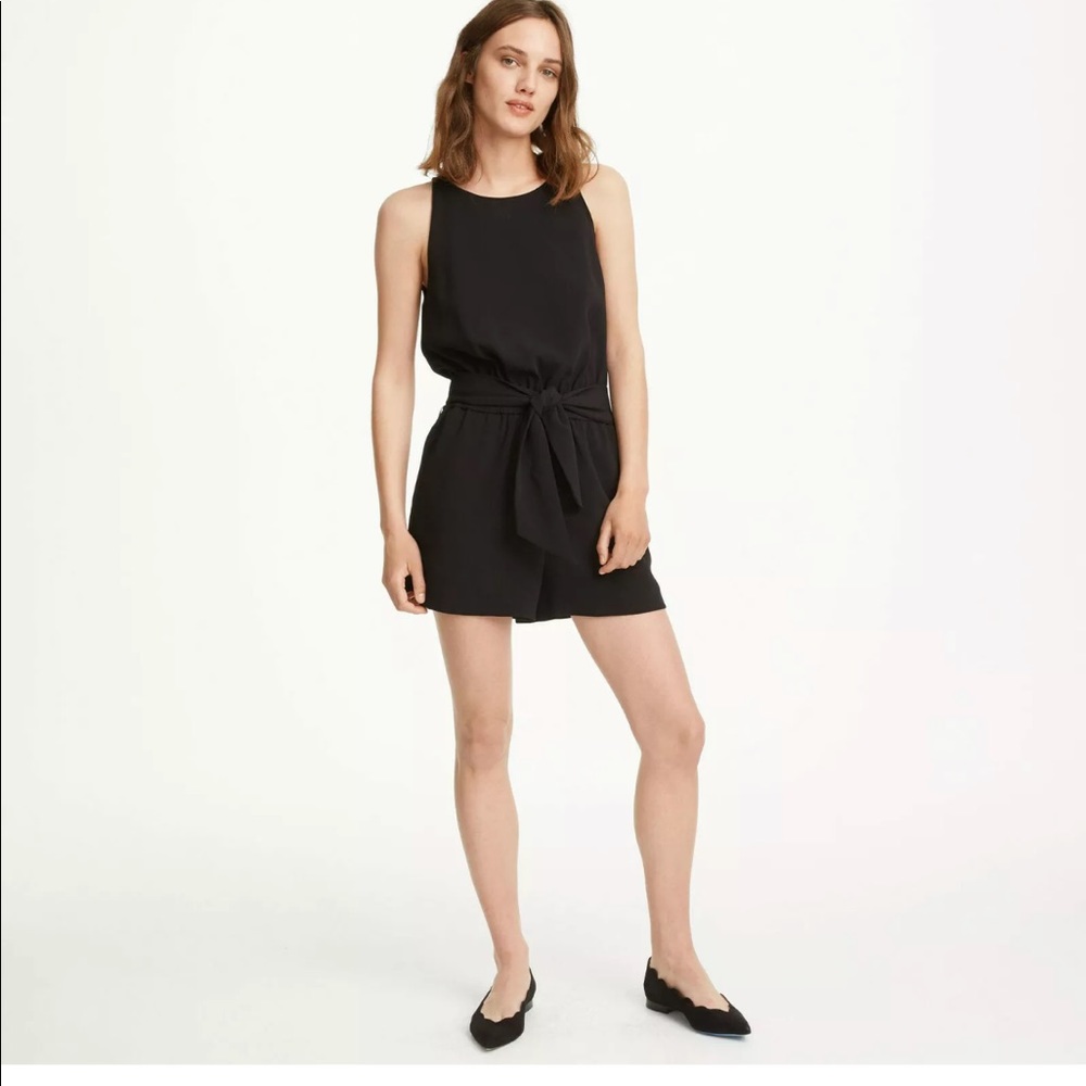 Club Monaco Black Taye Romper